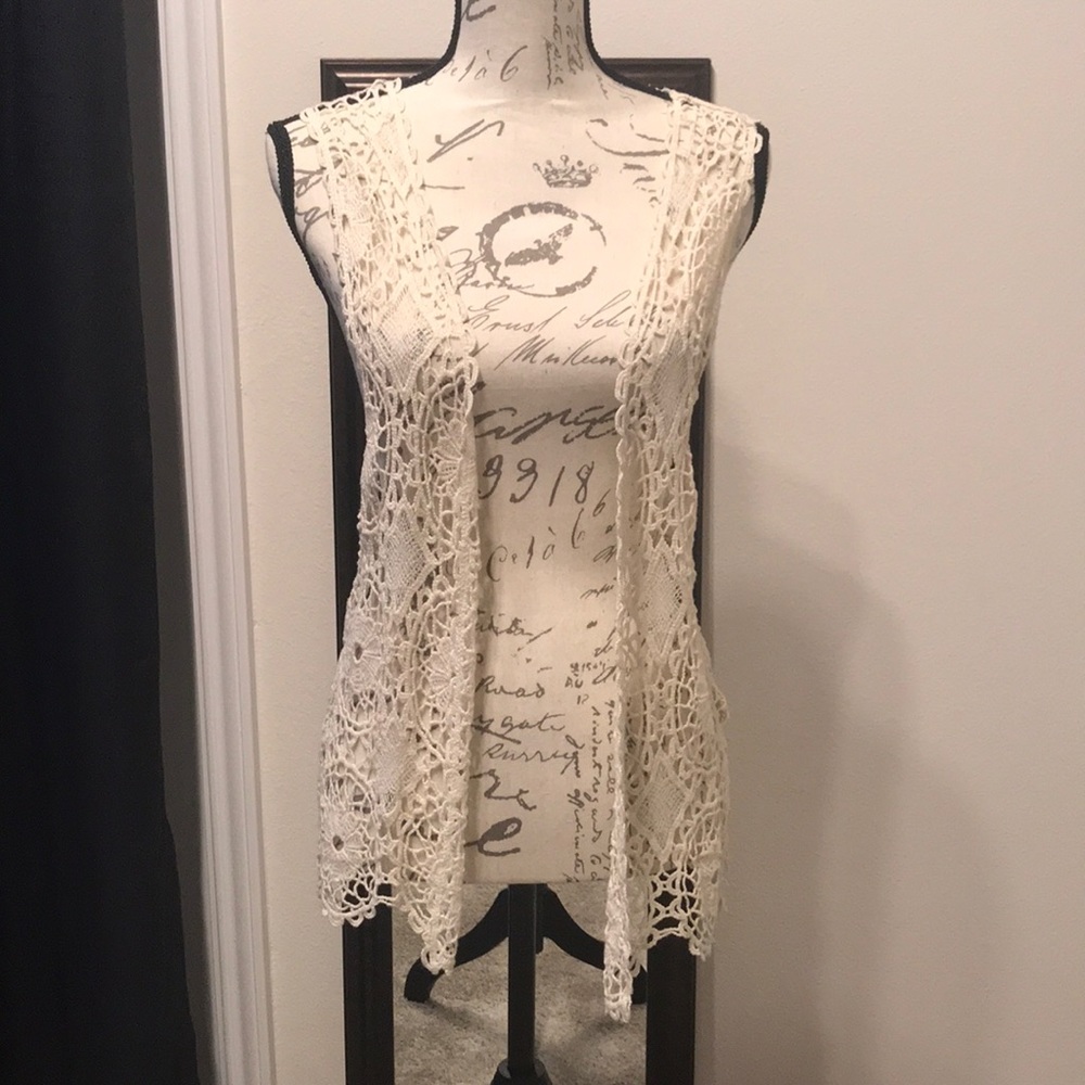 Crochet vest